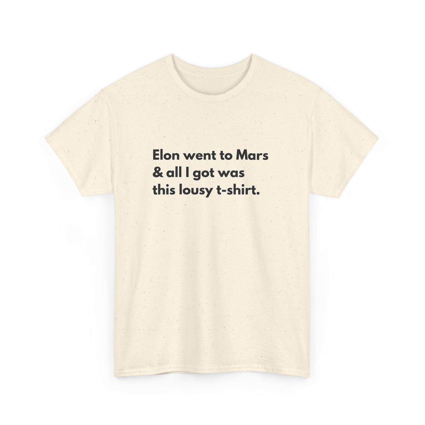 Elon Went to Mars Souvenir t-shirt