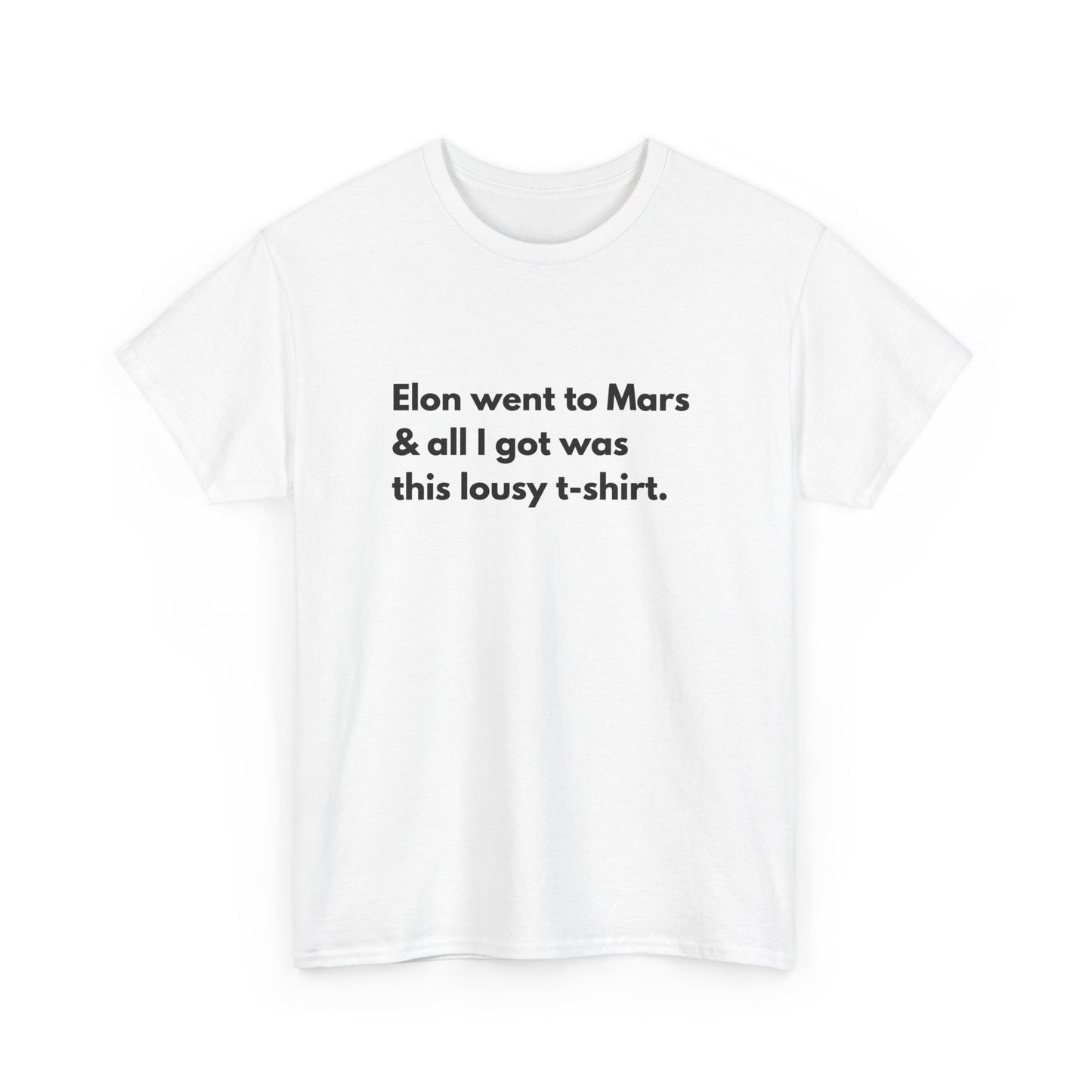 Elon Went to Mars Souvenir t-shirt