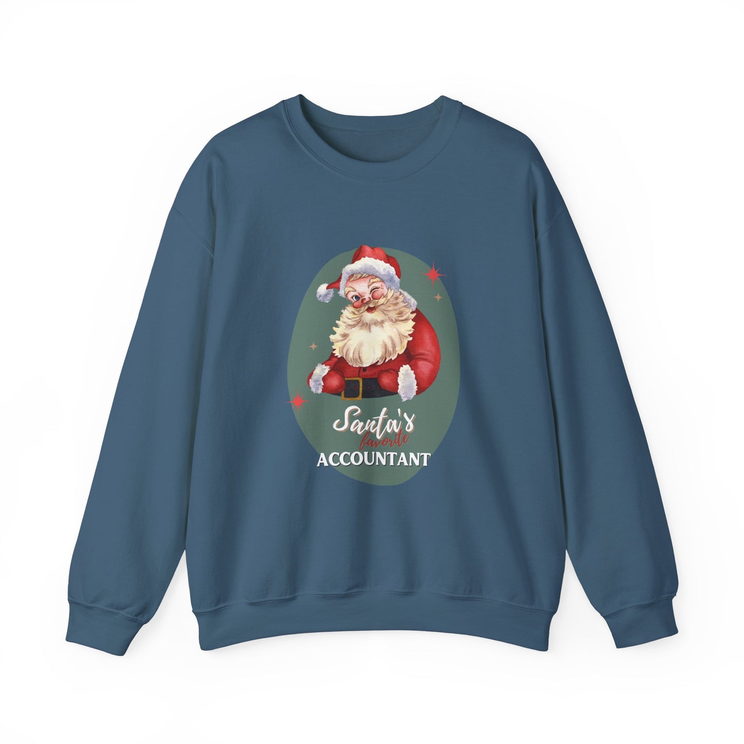 Santa’s Favorite Accountant -- Crewneck Sweatshirt