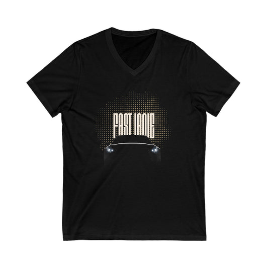 Fast Lane Life V-Neck Tee