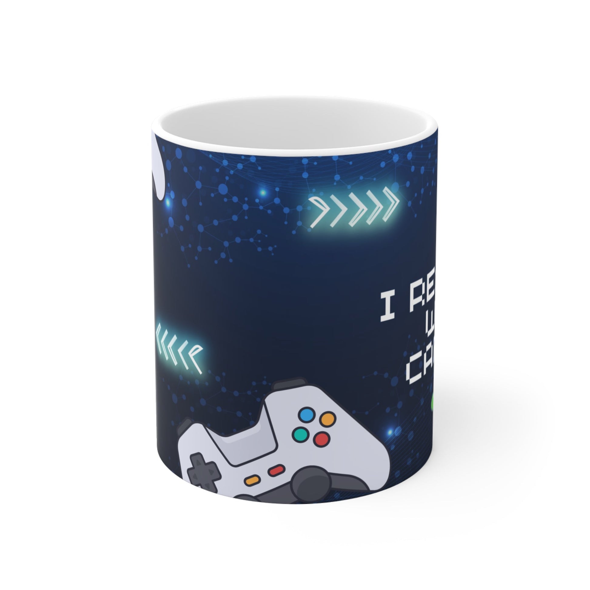"I Respawn with Caffeine" Coffee Mug - Kings of the Future
