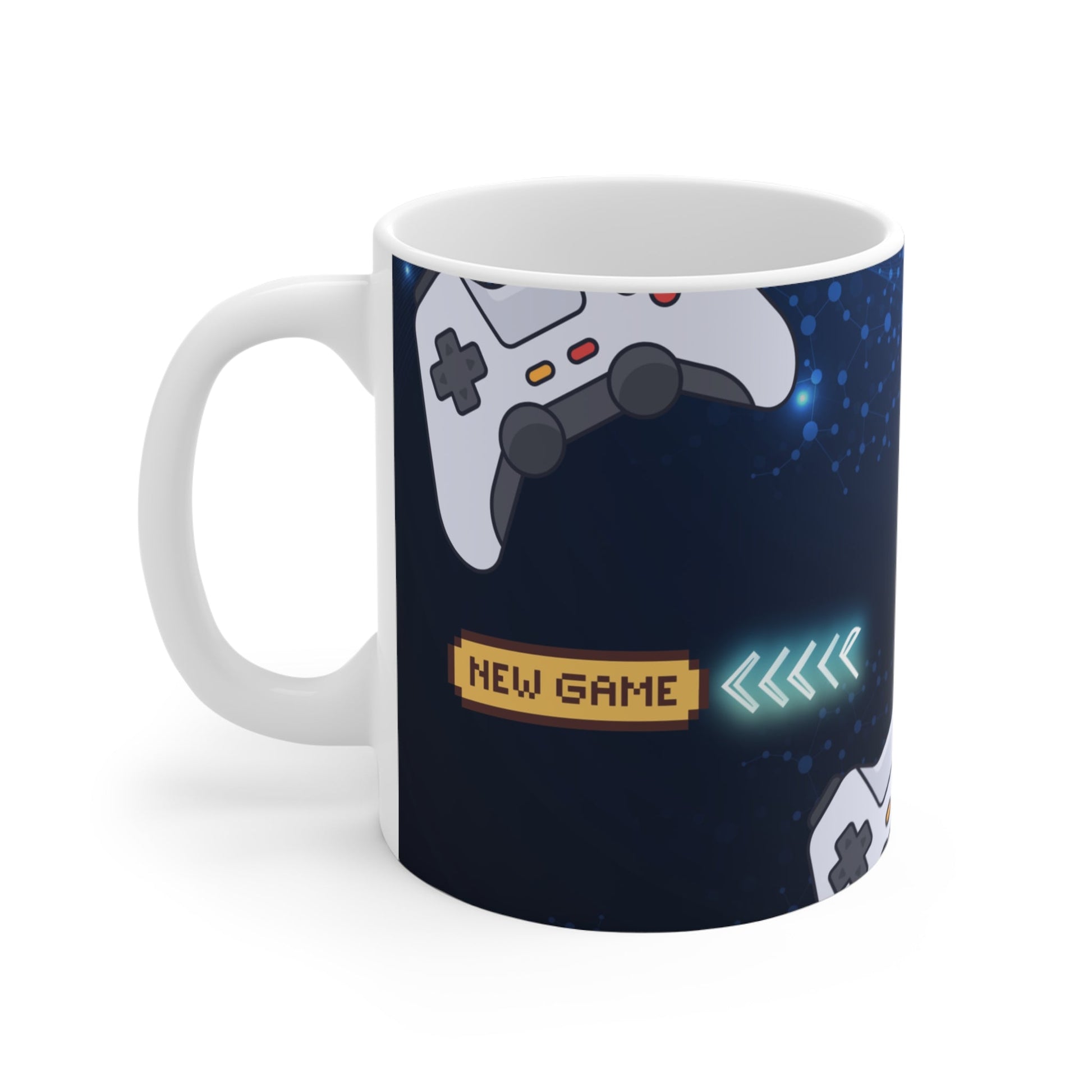 "I Respawn with Caffeine" Coffee Mug - Kings of the Future