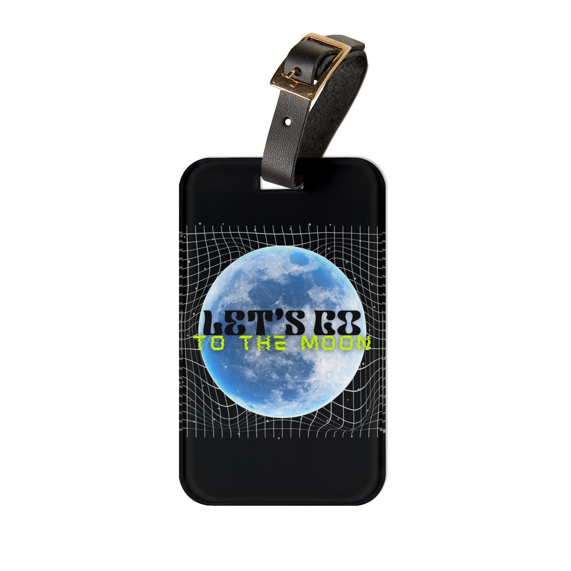 Let’s Go to the Moon Luggage Tag - Kings of the Future