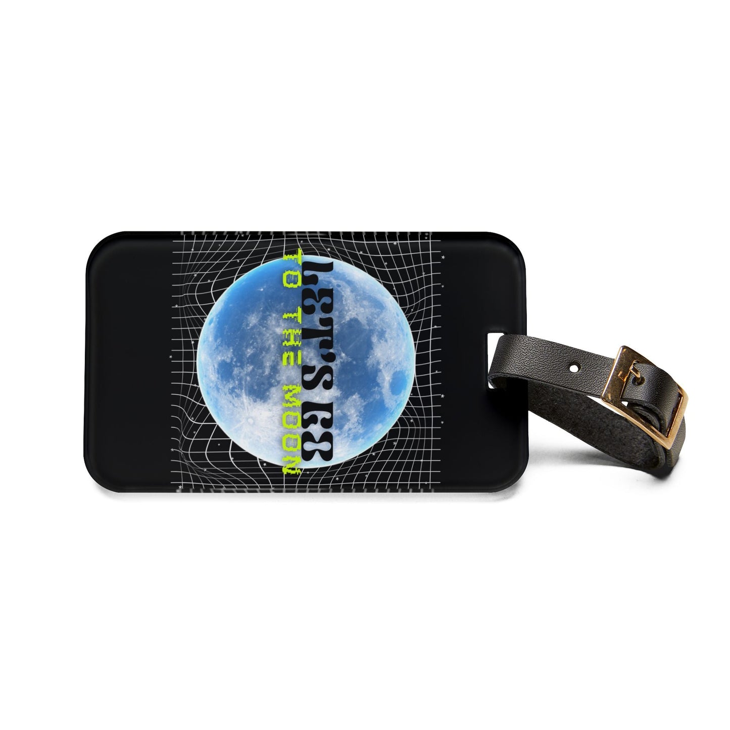 Let’s Go to the Moon Luggage Tag - Kings of the Future